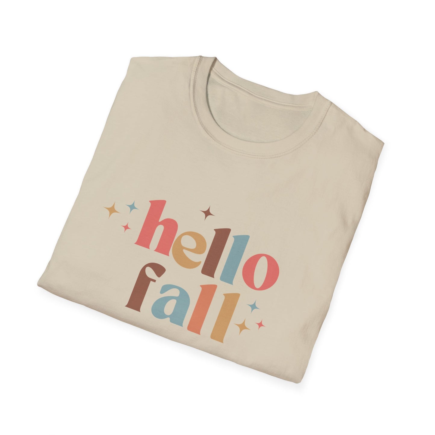 “Hello Fall” Unisex Softstyle T-Shirt