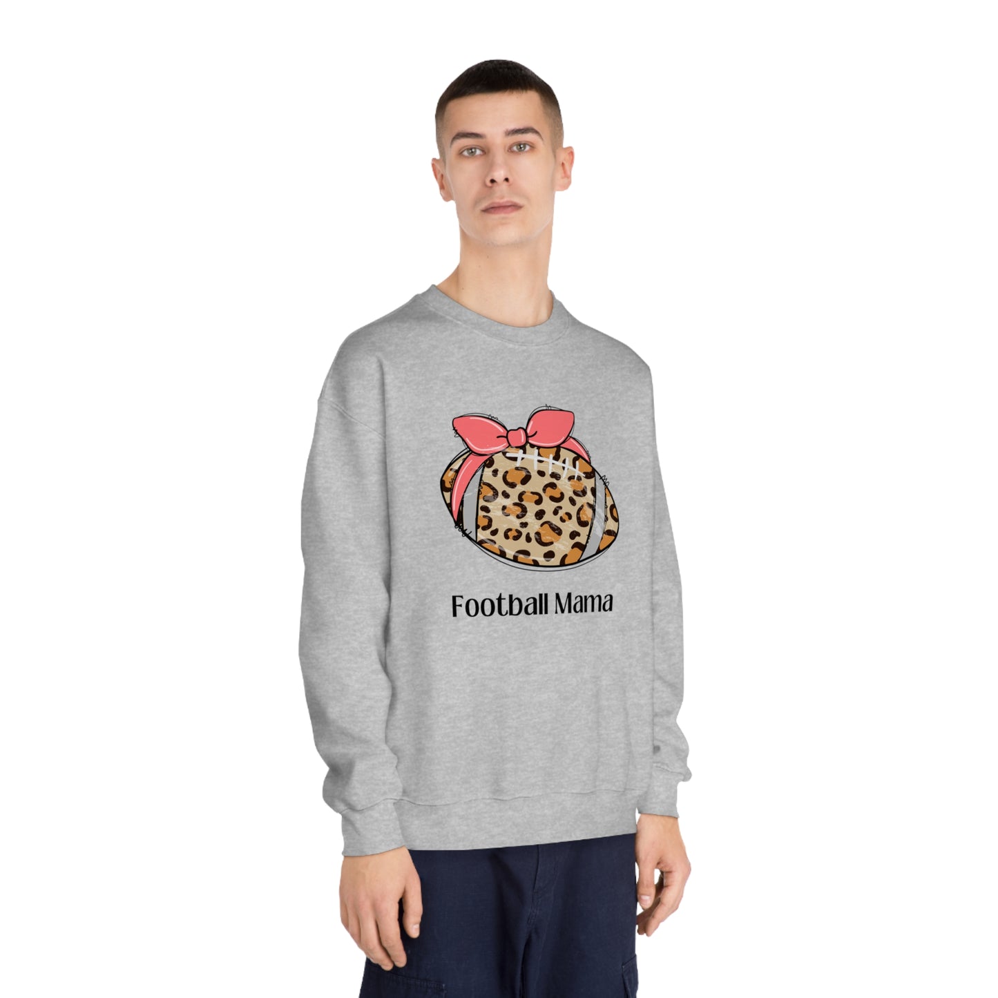 “Football Mama” DryBlend® Crewneck Sweatshirt