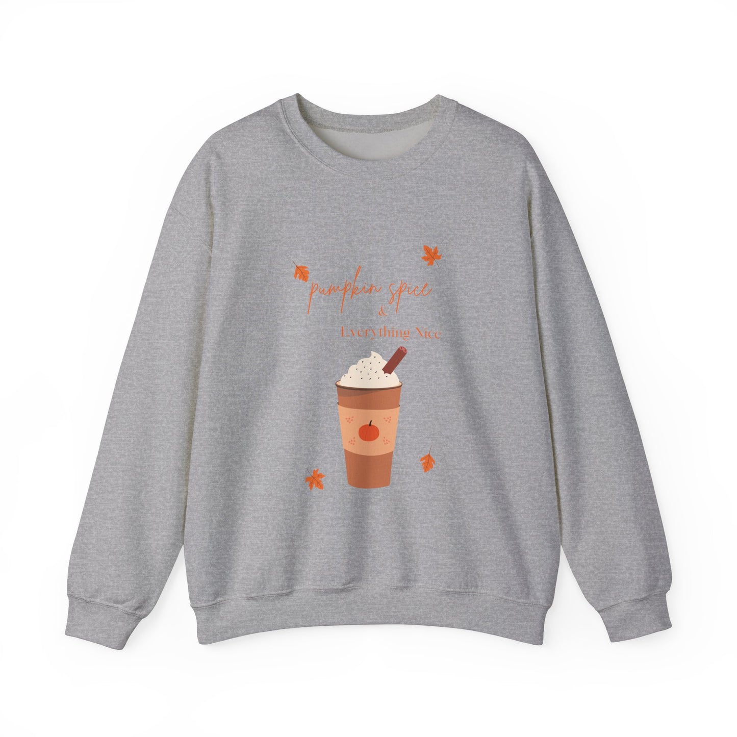 Pumpkin Spice Heavy Blend™ Crewneck Sweatshirt