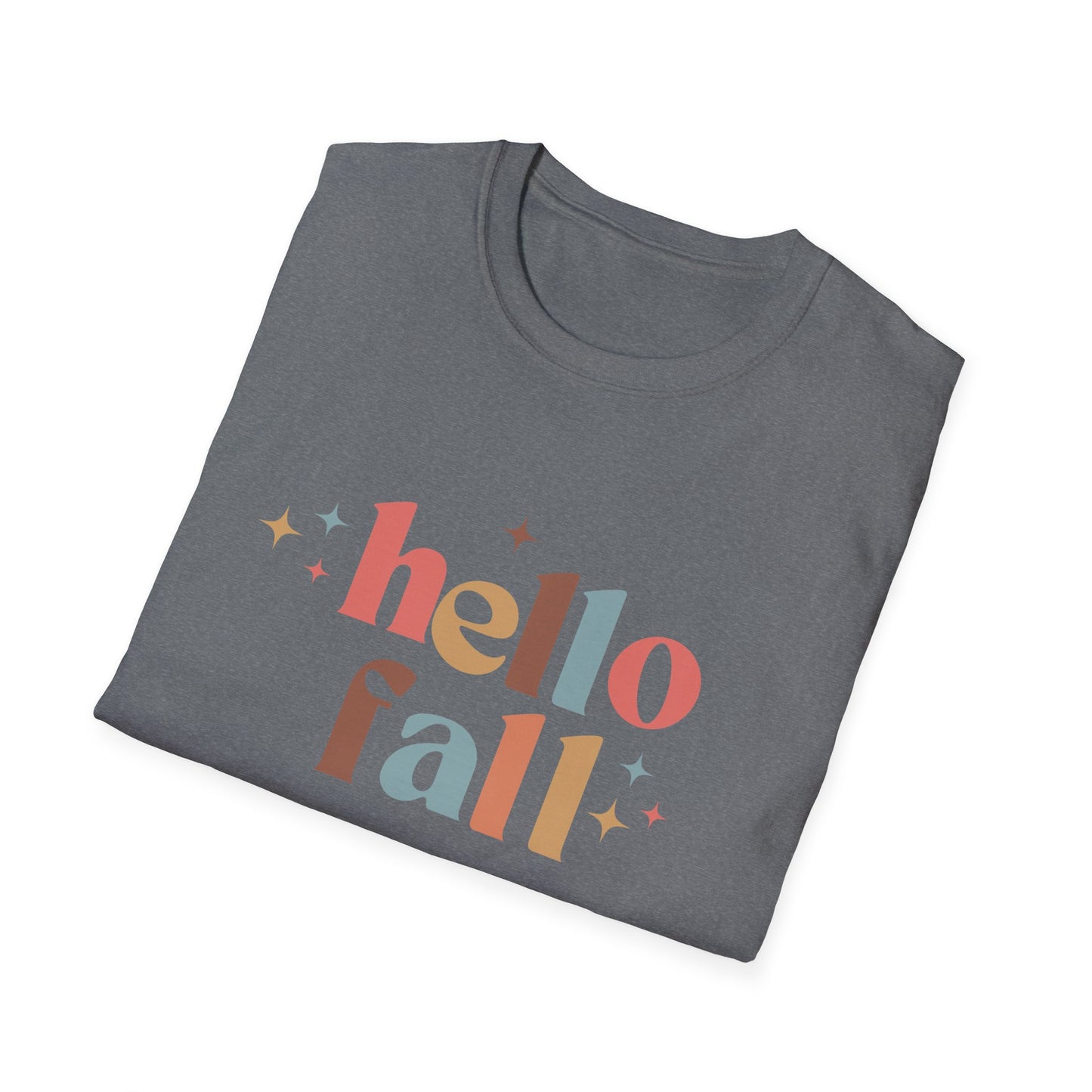 “Hello Fall” Unisex Softstyle T-Shirt