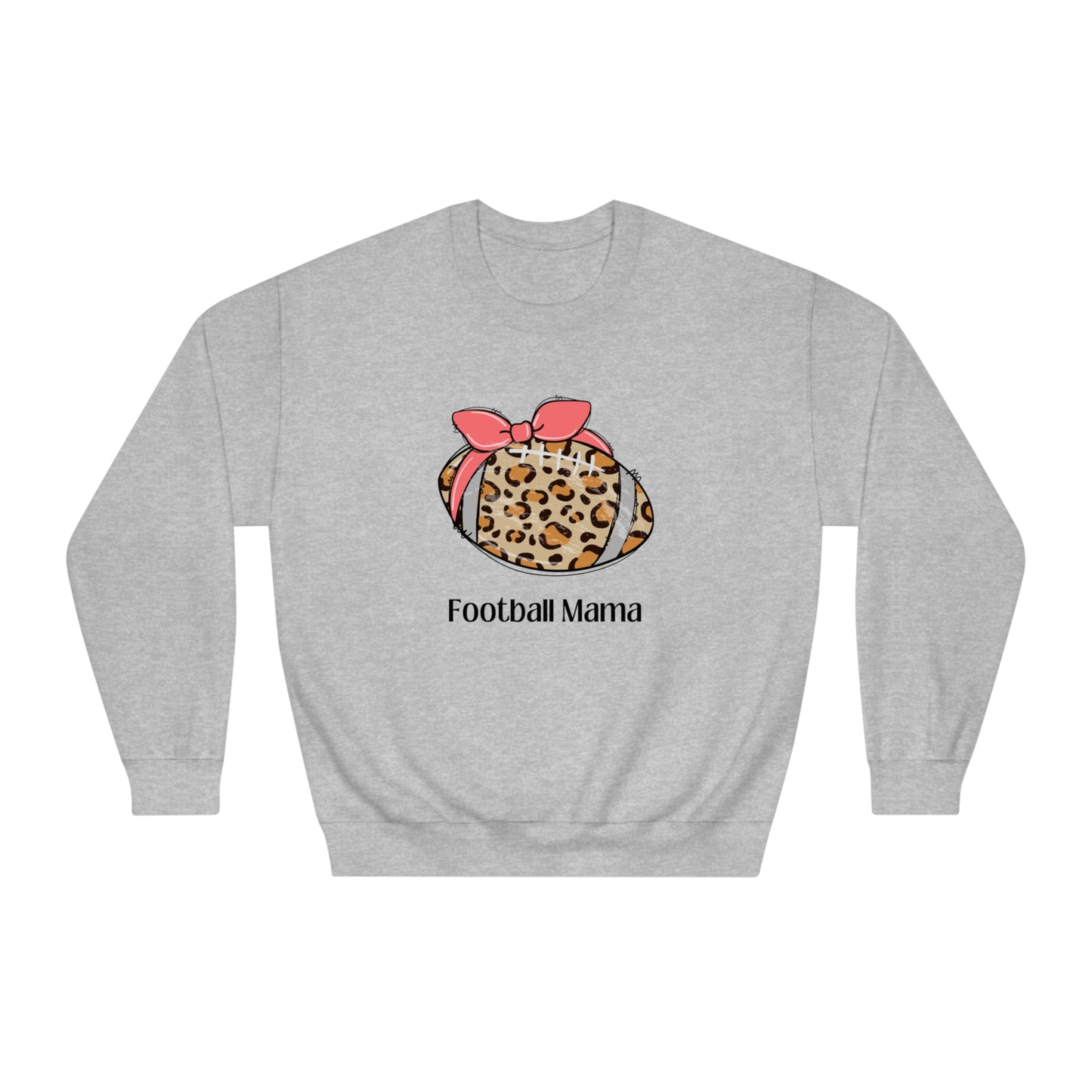 “Football Mama” DryBlend® Crewneck Sweatshirt