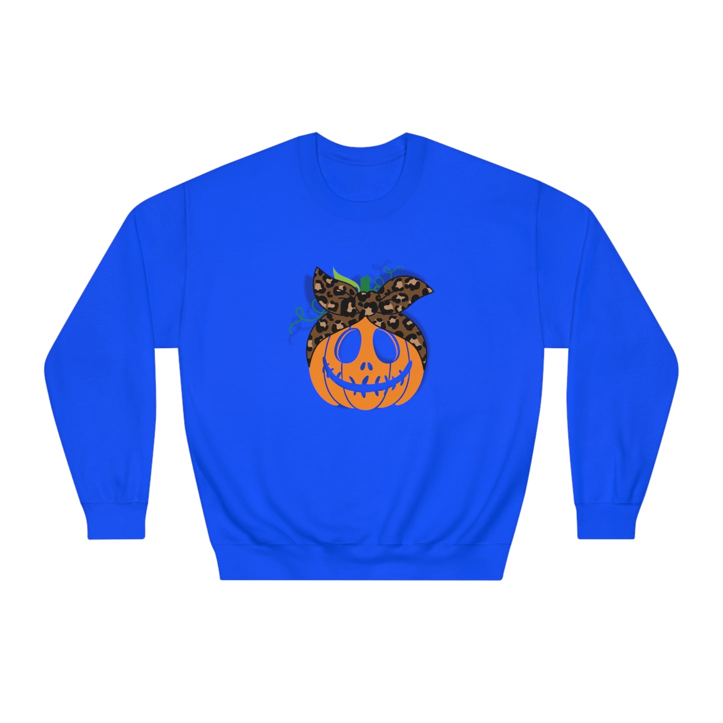 Halloween Crewneck Sweatshirt- Pumpkin w/ Bow