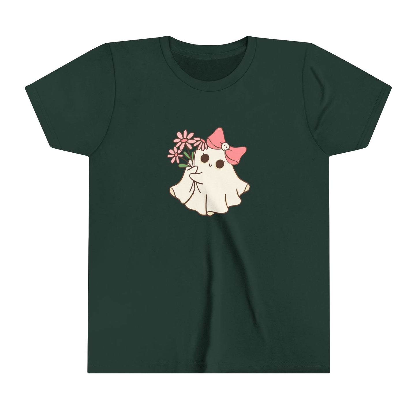 Youth Short Sleeve Halloween Girls Tee