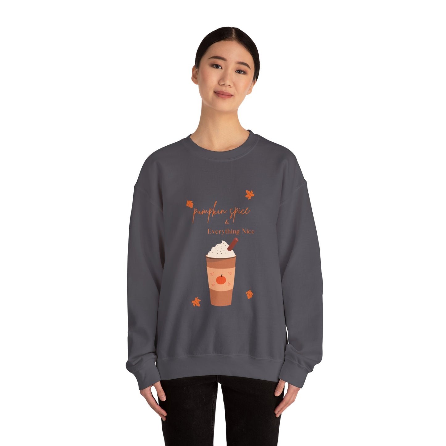 Pumpkin Spice Heavy Blend™ Crewneck Sweatshirt