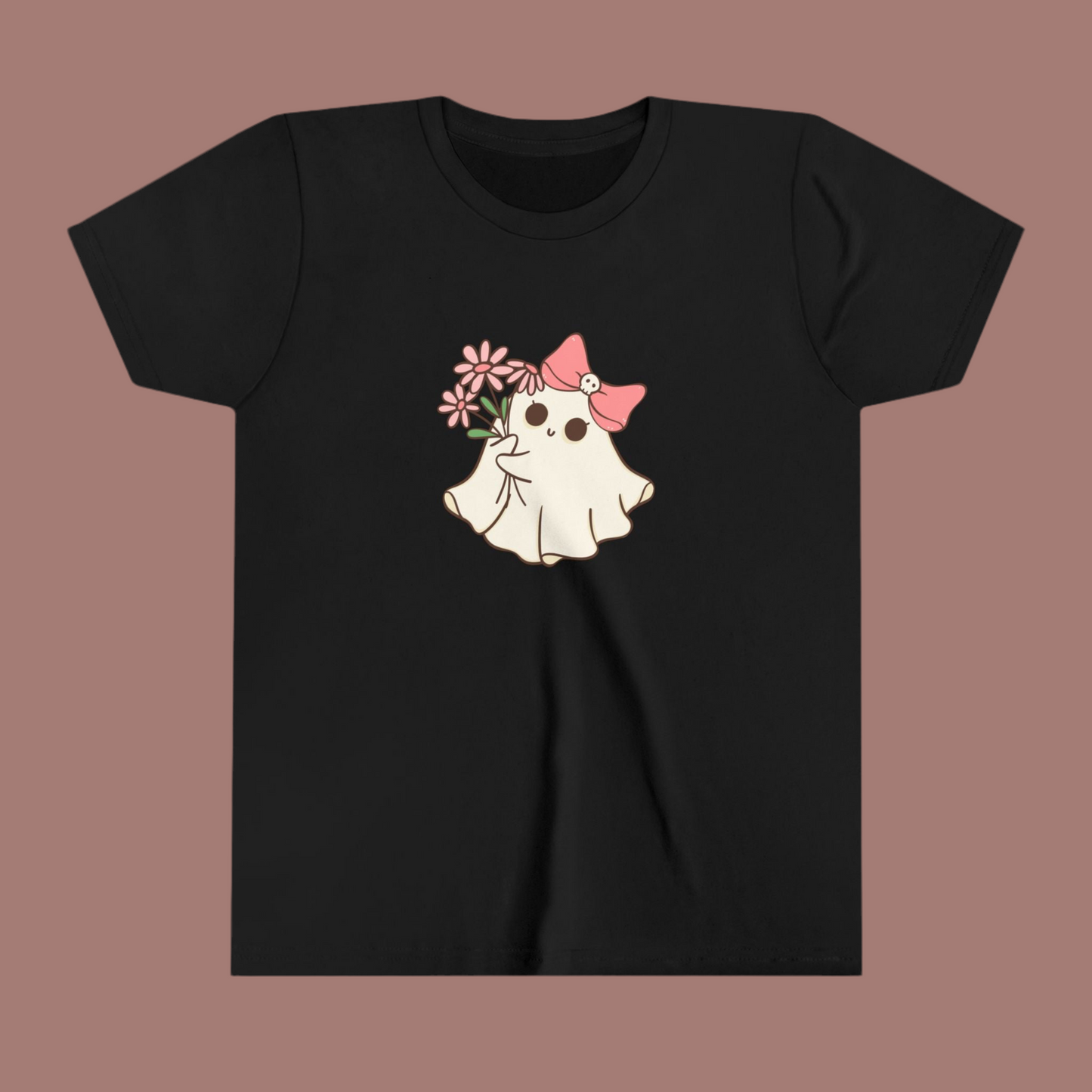 Youth Short Sleeve Halloween Girls Tee