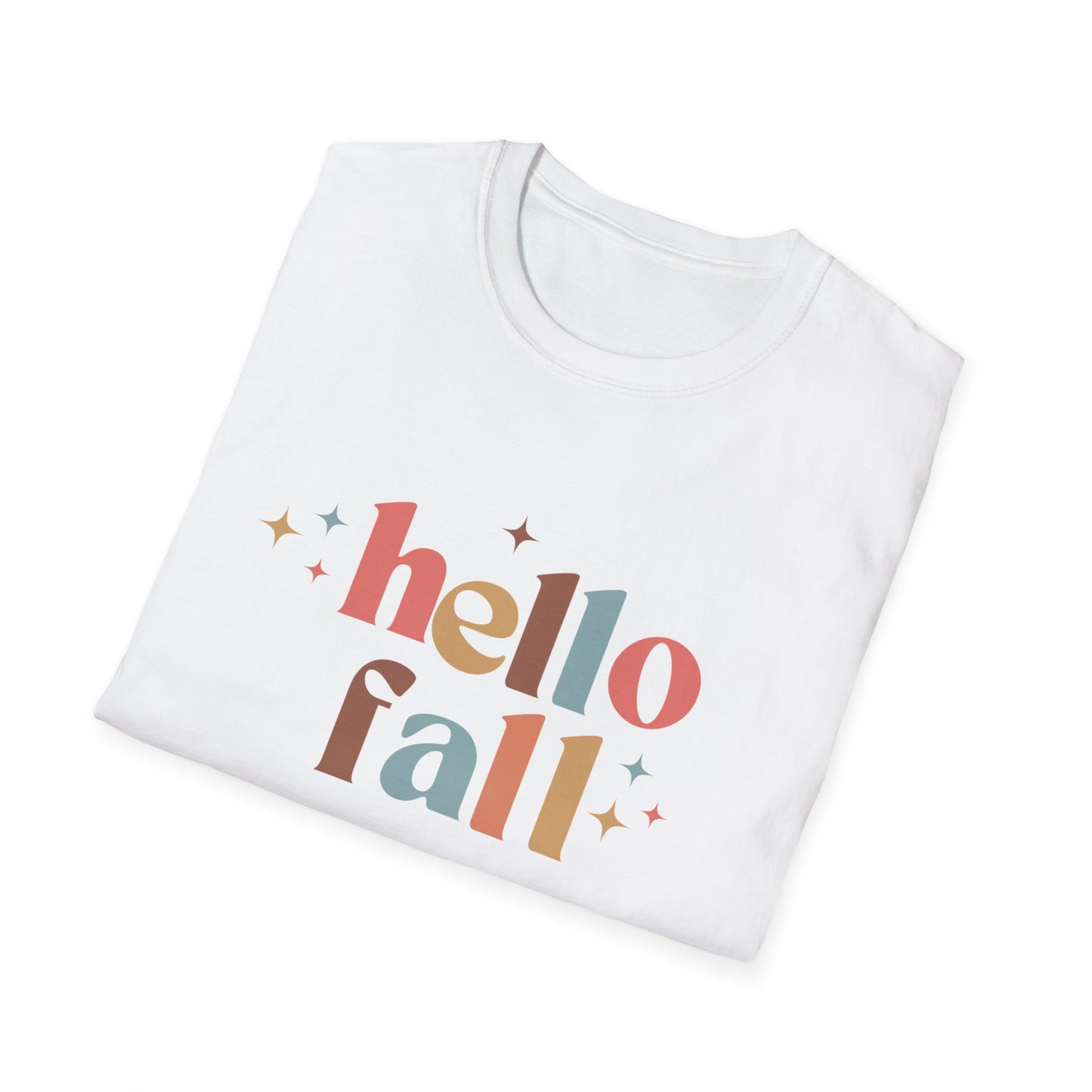 “Hello Fall” Unisex Softstyle T-Shirt